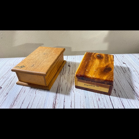 tow Jewelry Wooden Box Handmade, crafts - Picture 4 of 9